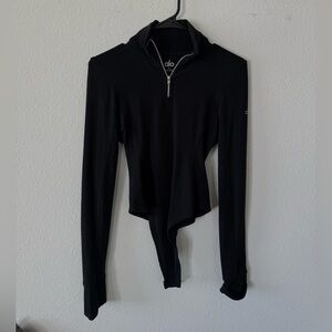 Alo Yoga Black Women's Bodysuit